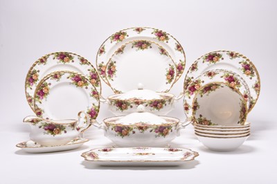 Lot 93 - Royal Albert Old Country Roses dinner and tea service