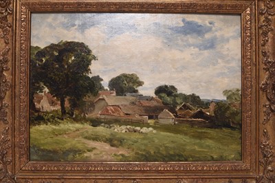 Lot 44 - Edmund Morison Wimperis (1835-1900) The Farmstead