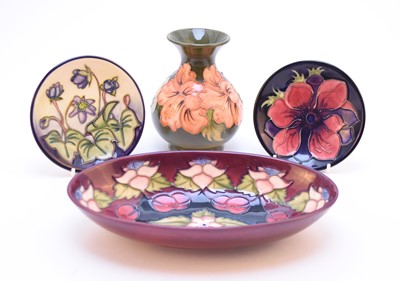 Lot 204 - A small group of contemporary Moorcroft