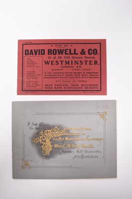 Lot 13 - ARCHITECT'S ARCHIVE. An archive of material from the renowned architect John Douglas (1830-1911)