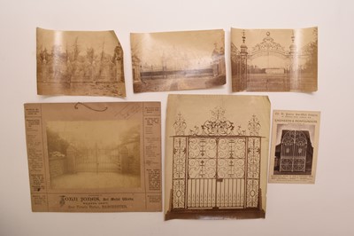 Lot 13 - ARCHITECT'S ARCHIVE. An archive of material from the renowned architect John Douglas (1830-1911)