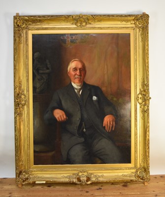 Lot 319 - William John Wainwright (1855-1931) Portrait of George Muscott (1835-1932)