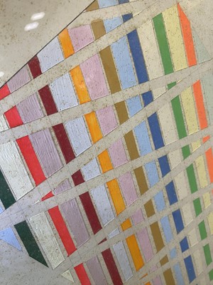 Lot 467 - John Plumb (1927-2008) Abstract with Colour Ladder