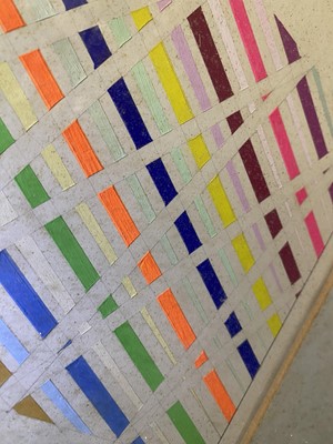 Lot 467 - John Plumb (1927-2008) Abstract with Colour Ladder