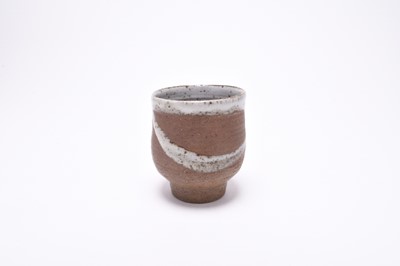 Lot 109 - Janet Leach (1918-1997) St. Ives Pottery, studio pottery yunomi, circa 1980/81