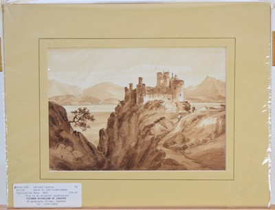 Lot 376 - Sarah Grace Carr (18th-19th Century) Collection of Watercolours and Drawings of North Wales c.1815