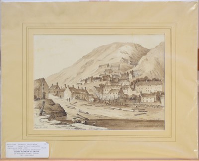 Lot 376 - Sarah Grace Carr (18th-19th Century) Collection of Watercolours and Drawings of North Wales c.1815