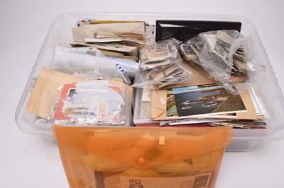Lot 304 - Crate of mixed world stamps (in album and packets etc) plus covers and FDCs etc.