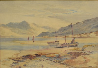 Lot 375 - James Archibald Morris (1857-1942) Loch Linnhie