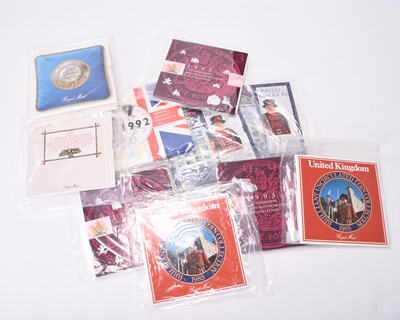 Lot 245 - A collection of UK Royal Mint commemorative coinage comprising