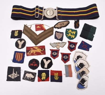 Lot 202 - British Military formation signs and cap badges