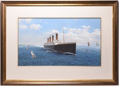 Lot 251 - Adrian Rigby (b.1962) Titanic - Date with Destiny