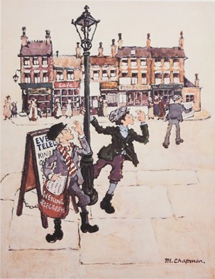 Lot 68 - Margaret Chapman (1940-2000) The Antique Shop