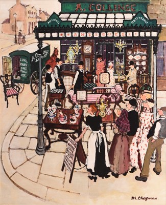 Lot 68 - Margaret Chapman (1940-2000) The Antique Shop