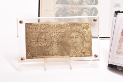 Lot 136 - A collection of UK - Scottish - Guernsey - Jersey - Irish and Isle of Man Banknotes comprising