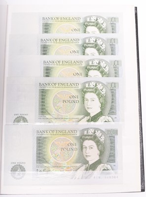 Lot 136 - A collection of UK - Scottish - Guernsey - Jersey - Irish and Isle of Man Banknotes comprising