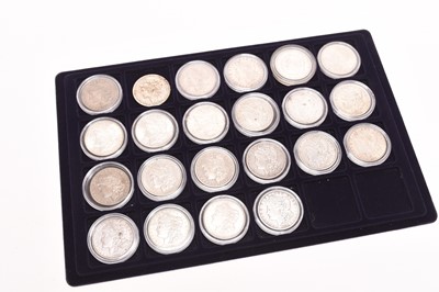 Lot 182 - A large collection of United States silver coinage comprising