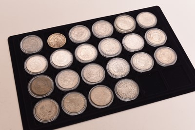 Lot 182 - A large collection of United States silver coinage comprising