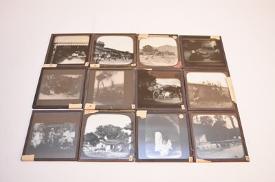 Lot 471 - A collection of magic lantern slides of India, Russia and Colonial interest
