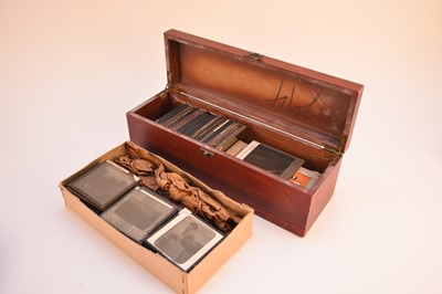 Lot 471 - A collection of magic lantern slides of India, Russia and Colonial interest