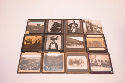 Lot 471 - A collection of magic lantern slides of India, Russia and Colonial interest