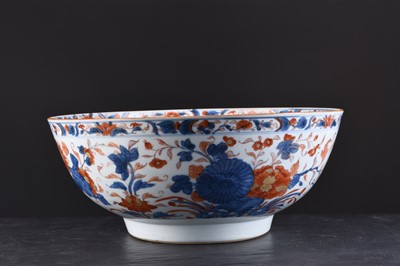 Lot 65 - A Chinese Imari punch bowl, 18th century