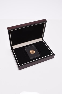 Lot 215 - Elizabeth II brilliant uncirculated 1963 sovereign