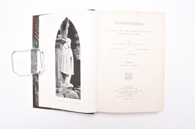 Lot 23 - BIOMETRIKA. A Journal for the Statistical Study of Biological Problems (5) (box)