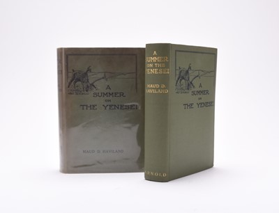 Lot 27 - HAVILAND, Maud D, A Summer on the Yenesei. Edward Arnold, 1915. 1st edition in d/w