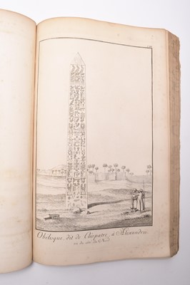 Lot 28 - NORDEN, Frederick Lewis, Captain of the Danish Navy, Travels in Egypt and Nubia. folio, 1757 (2)