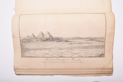 Lot 28 - NORDEN, Frederick Lewis, Captain of the Danish Navy, Travels in Egypt and Nubia. folio, 1757 (2)
