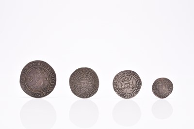 Lot 222 - A small collection of UK hammered coinage comprising