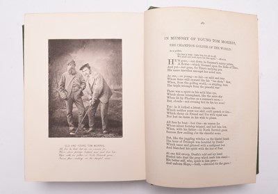Lot 57 - GOLF INTEREST. Bruce, George, Destiny and Other Poems. Privately printed 1876. Presentation copy from the author