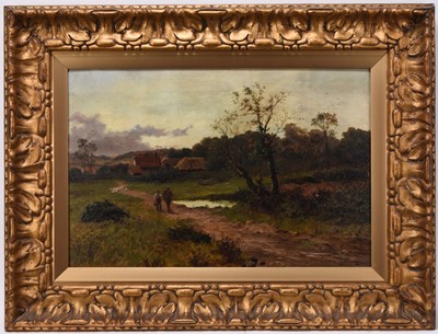 Lot 699 - William Henderson (19th Century) Rural Landscape