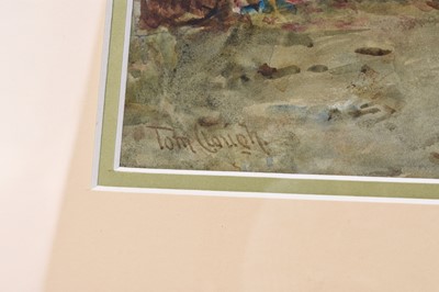 Lot 320 - Tom Clough (1867-1943) Amalfi Coast, Italy