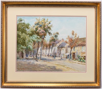 Lot 321 - Tom Clough (1867-1943) Rue La Gare, Normandy