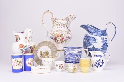 Lot 13 - English pottery and porcelain, 19th century