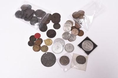 Lot 317 - A large quantity of UK copper, bronze and cupro-nickel coinage