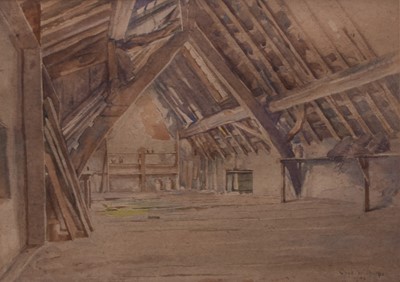 Lot 612 - Two Watercolours Percy Lancaster (1878-1950/1) and Charles William Sharpe (1881-1955)