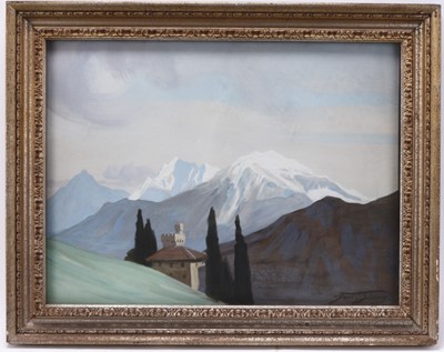 Lot 691 - Frank Salisbury (1874-1962) A Pair of Dolomite Landscapes