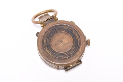 Lot 101 - WW1 compass named to R L McCreery, later General and Commander of the British 8th Army