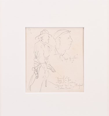 Lot 71 - Barbara Jones (1912-1978) Double Sided Sketch