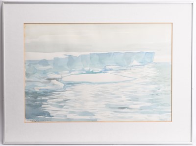 Lot 198 - David Smith (1920-1999) Ice Cliff, Halley Bay, Antarctica