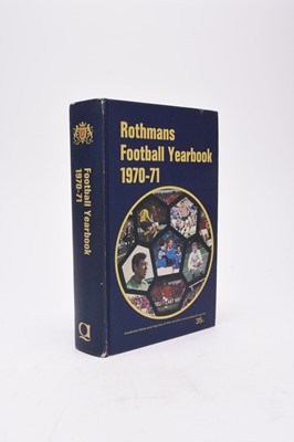 Lot 60 - ROTHMANS FOOTBALL YEARBOOK 1970-71. 1st year. Hardback