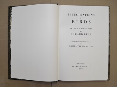 Lot 65 - ILLUSTRATIONS OF BIRDS DRAWN FOR JOHN GOULD by Edward Lear.
