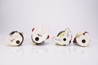 Lot 46 - Four Lorna Bailey models of cats including 'Make My Day' and 'Arnie'