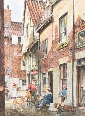 Lot 81 - Brian Eden (20th Century) Whitby and Scarborough