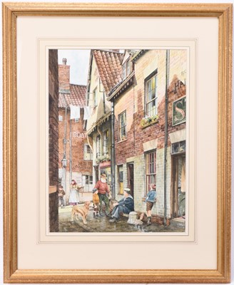 Lot 81 - Brian Eden (20th Century) Whitby and Scarborough
