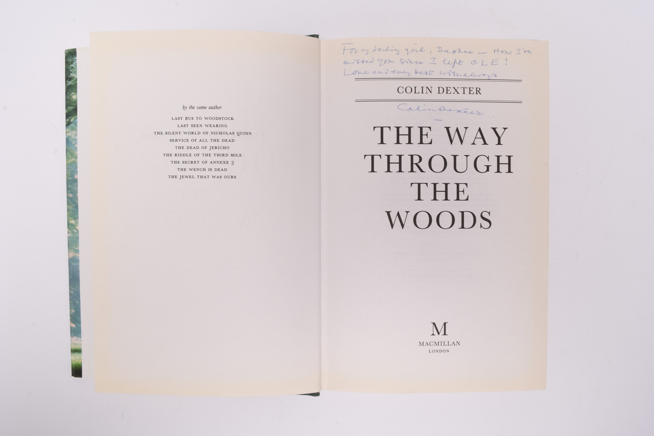 Lot 112 - DEXTER, Colin. A set of the Inspector Morse