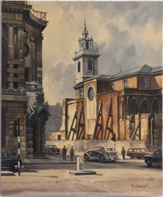 Lot 25 - John L Chapman (b.1946) St James Garlickhythe Church, London